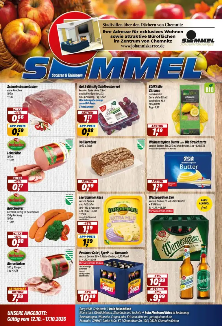 Simmel Prospekt ab 12.10.2026